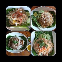 สารพัดข้าวผัดห่อใบตอง หมู่บ้านเอกวินเลียบคลองสอง