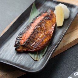 ปลาซาบะย่างซอสเมนไทโกะ