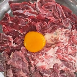 แจ่วเนื้อล้วน hotpot with thick soup ( beef )