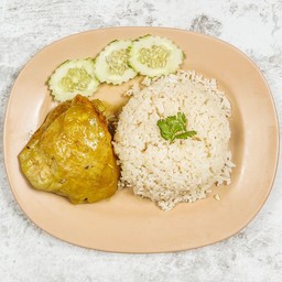 ข้าวมันไก่หมก ขนาด พิเศษ