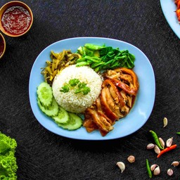 ข้าวมันขาหมู ขนาด พิเศษ