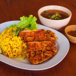 ข้าวหมกไก่ทอด ขนาด ธรรมดา