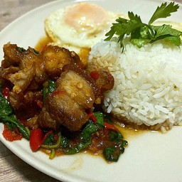หมูคลุกฝุ่นไทยวันดี