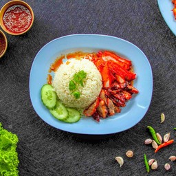 ข้าวมันหมูแดง ขนาด ธรรมดา