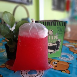 แดงมะนาวโซดา ถุงกระดาษ