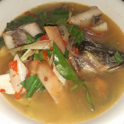 ต้มยำปลาช่อนน้ำใส
