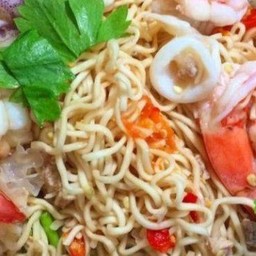 ตำมาม่าทะเล