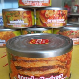 แกงเผ็ดเป็ดย่างเจ