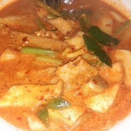 ต้มยำเนื้อปลาน้ำข้น