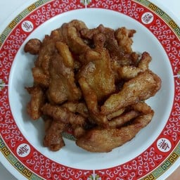 หมูทอดแดดเดียว ชุดใหญ่