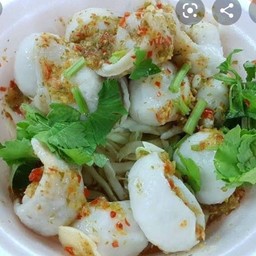 ยำลูกชิ้นปลาบุ๋มชุดเล็ก