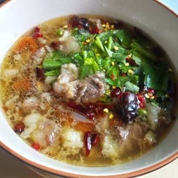 ต้มแชปเนื้อเปลื่อย