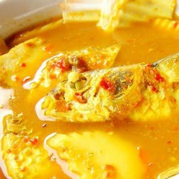 แกงส้มปลากระบอกออดิบ