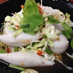 ยำลูกชิ้นปลารักบี้ชุดเล็ก