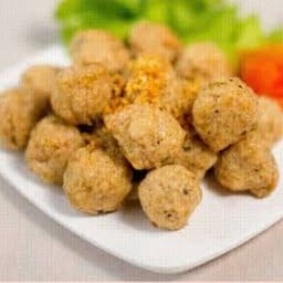 ลูกชิ้นกุ้งลวกจิ้มชุดเล็ก