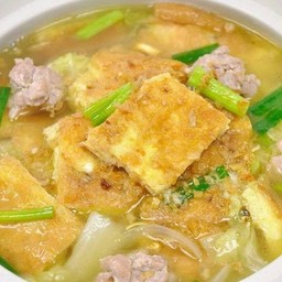 ต้มจืด ไข่น้ำ หมูสับ