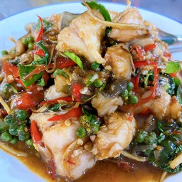 ปลาคังผัดฉ่า