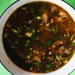 ต้มแซ่บเครื่องในเนื้อ