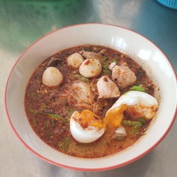ก๋วยเตี๋ยวต้มยำไข่(น้ำข้น)