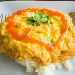 ้ข้าวไข่เจียว กุ้ง