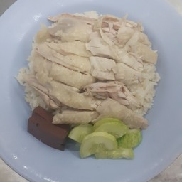 ข้าวมันไก่ต้มพิเศษไก่
