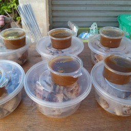 แก้วกล้วยปิ้งอบน้ำผึ้ง