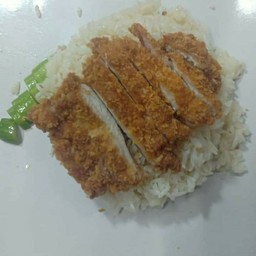 ข้าวมันไก่ทอด