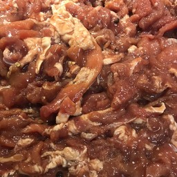 หมูสามชั้นหมักพริกไทยดำ 100 กรัม