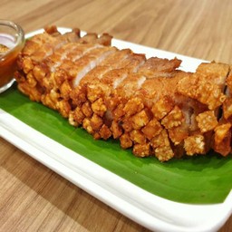 หมูกรอบทอด