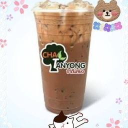 นมหมีโกโก้เย็น
