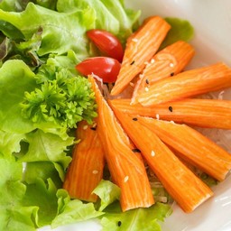 สลัดปูอัด  งาซีอิ้วญี่ปุ่น