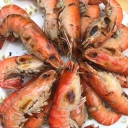 กุ้งแม่น้ำเผา