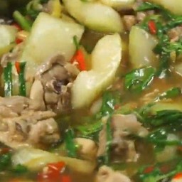 แกงฟักใส่ไก่