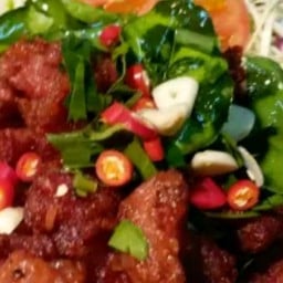 แหนมหมูทอด