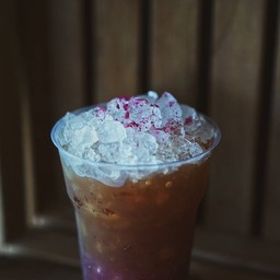 Raspberry  Ice coffee