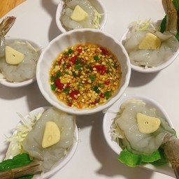 กุ้งแช่น้ำปลา