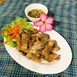 ปลาสลิดทอด