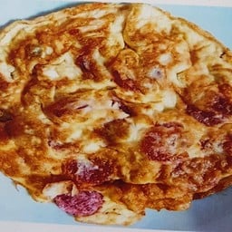ข้าวไข่เจียวแหนม (ไข่2ฟอง)