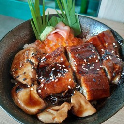 ข้าวฟัวกราส์ ปลาไหล