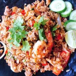 ข้าวผัดต้มยำ