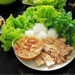 เมี่ยงหมูสามชั้นสไลด์
