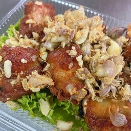 ซี่โครงหมูทอดกระเทียม