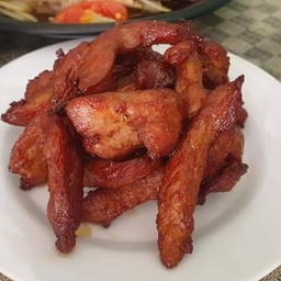 หมูทอดแดดเดียว