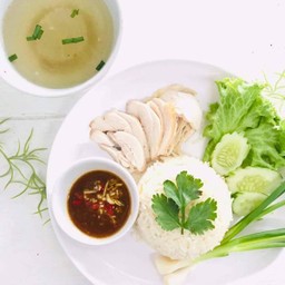 ข้าวมันไก่ต้มม