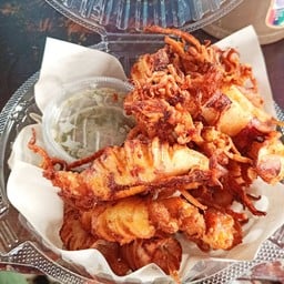 หมึกไข่เเดดเดียว ปราณบุรี