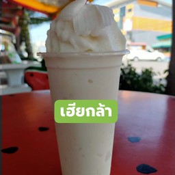 มะพร้าวปั่นไม่ใส่นม (สดแท้ไม่น้ำตาล)