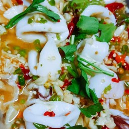 หมึกนึ่งมะนาว