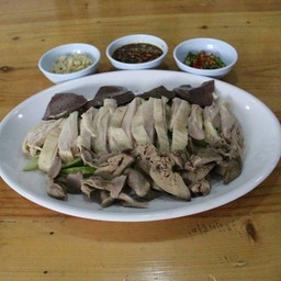 ไก่สับ จานใหญ่