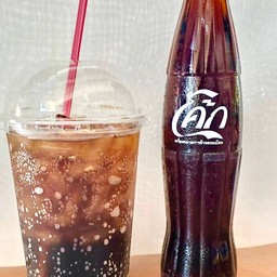 โค้ก+น้ำแข็ง