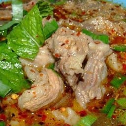 ต้มแช่บเครื่องในรวมเนื้อสด